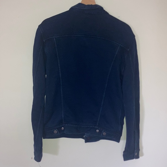 🥃🍕 VINTAGE Genuine Levi Strauss & Co. Blue Jean Style Jacket Size Small 🥾🌴 - Picture 8 of 10